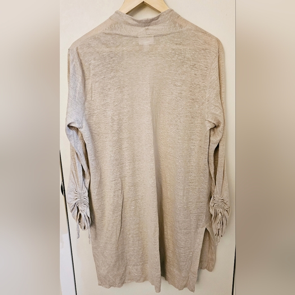 J. Jill 100% linen Cardigan - Picture 2 of 9